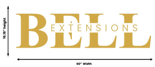 BELL EXTENSION - 3D METAL BACKLIT SIGN